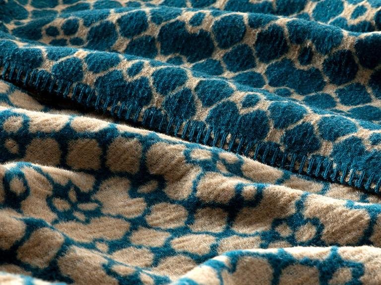 Односпальное одеяло Diamond Vitrail Cotton 150x200 см, зелено-зеленый
