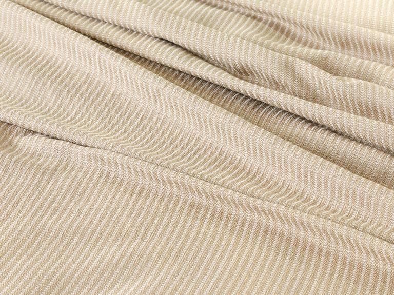 Набор Cool Stripe Soft Touch Single Pique 150x220 см Бежевый