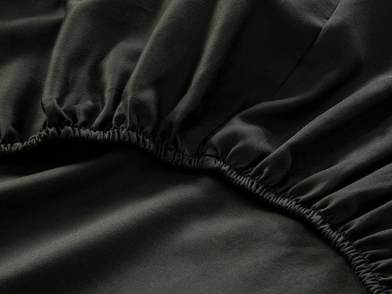 Lystra Striped Cotton Satin Double пододеяльник 200x220 см антрацитовый