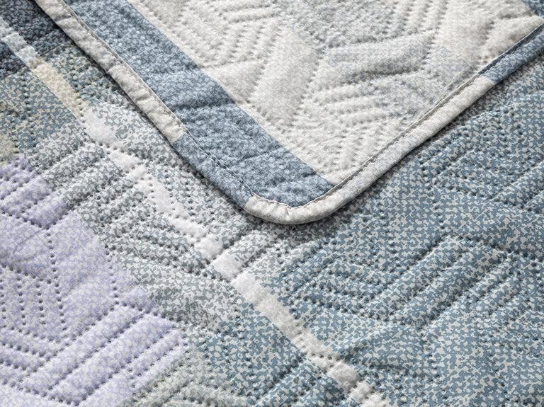 Одноместный многоцелевой чехол Chill Plaid 160x220 см, синий