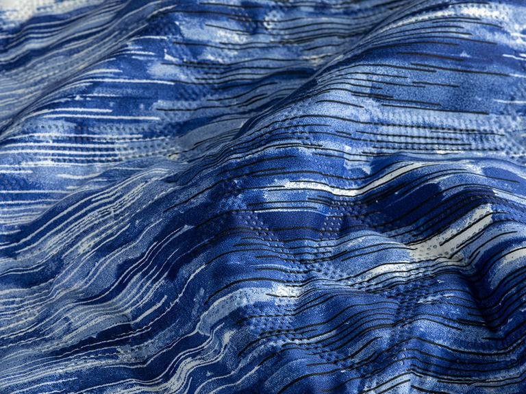 Комплект односпального покрывала Aquarelle Multi-Purpose 160x220 см темно-синий
