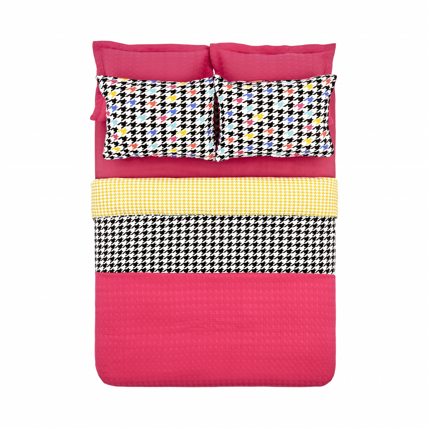 Karaca Home Reyna Double Duet Set Фуксия