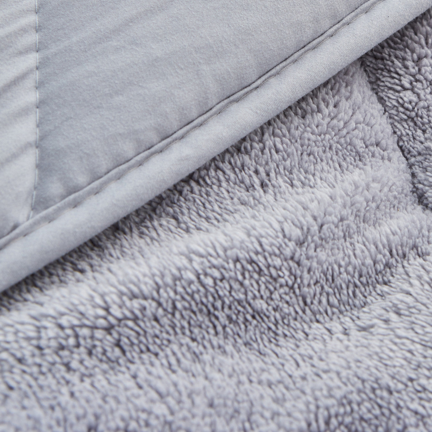 Sarah Anderson Cornelia Sherpa Single Comfort Set Grey