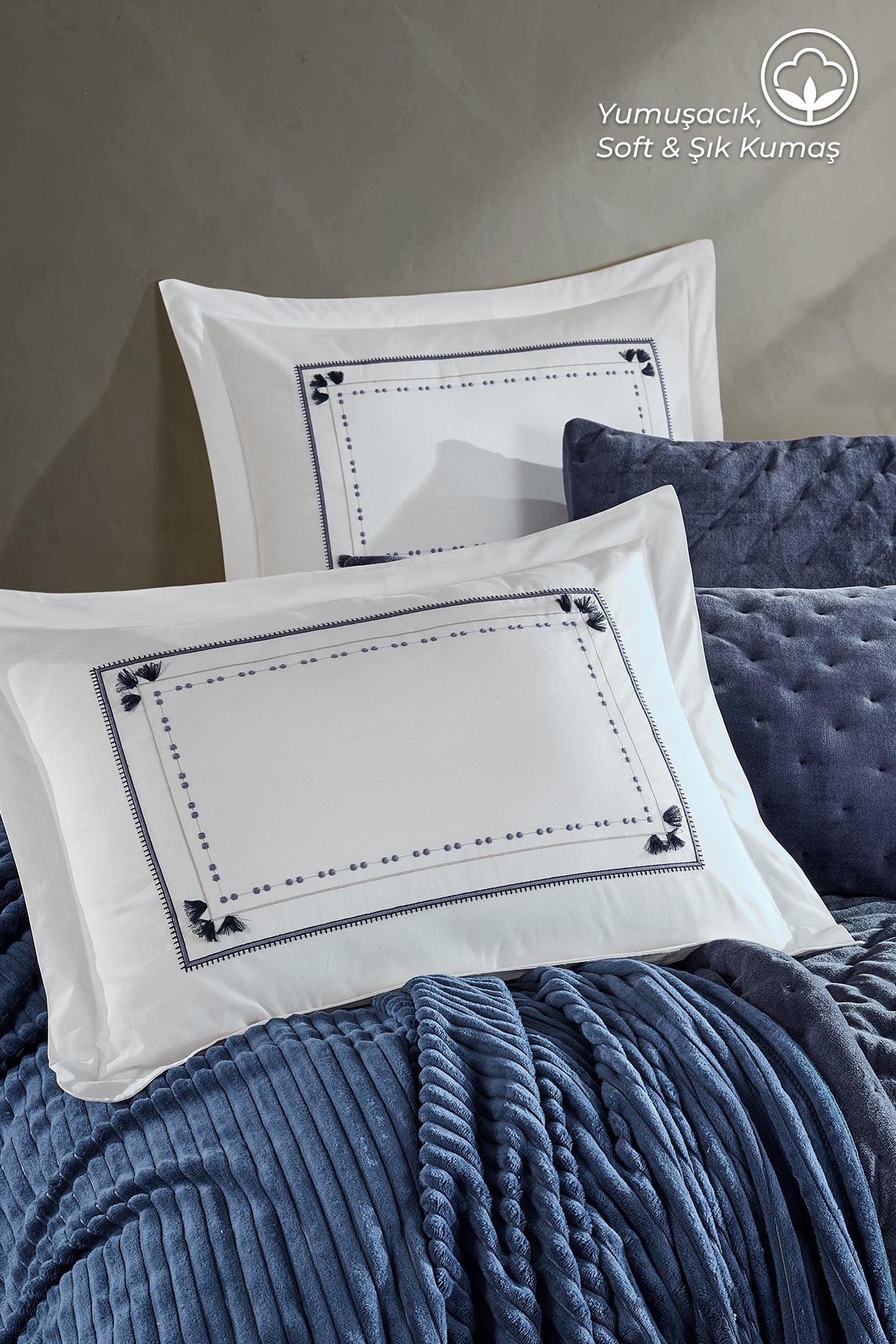 Комплект для сна Elart Comfort New Generation - 3 предмета Comfy темно-синий (230X220CM)