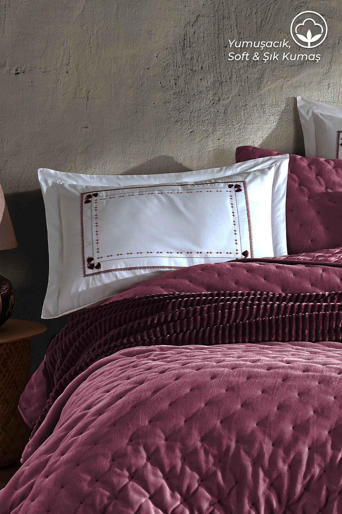 Комплект для сна Elart Comfort New Generation - 3 предмета Comfy Plum (230X220CM)