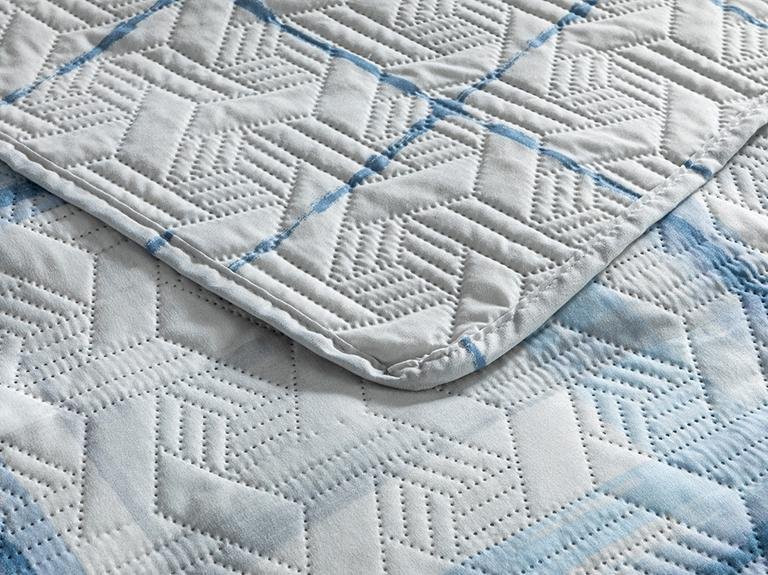 Многоцелевой чехол Ocean Plaid King Size 240x220 см, синий