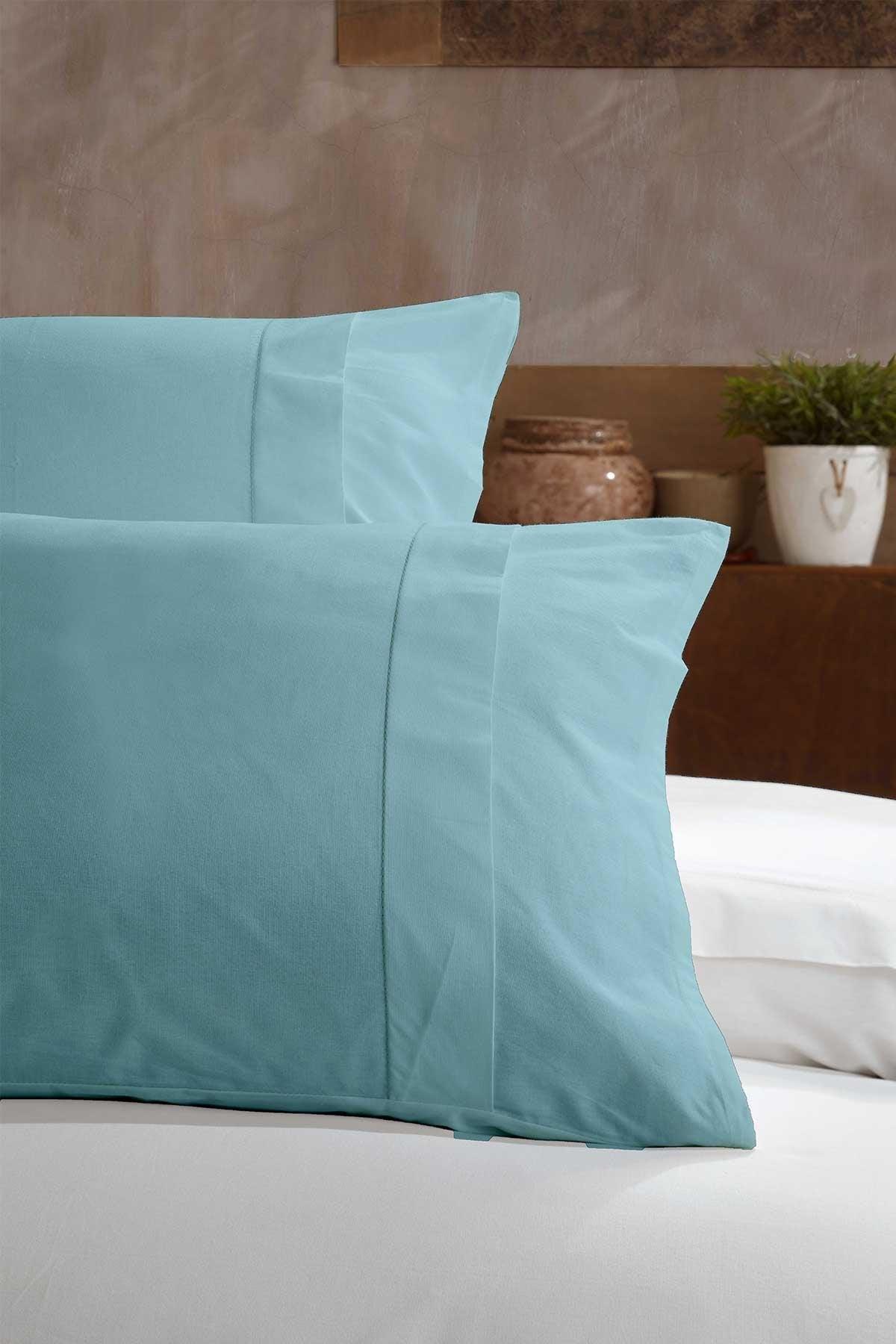 Ranfors Cotton Pillow Cover 100% Natural Cotton 2 Pieces Green