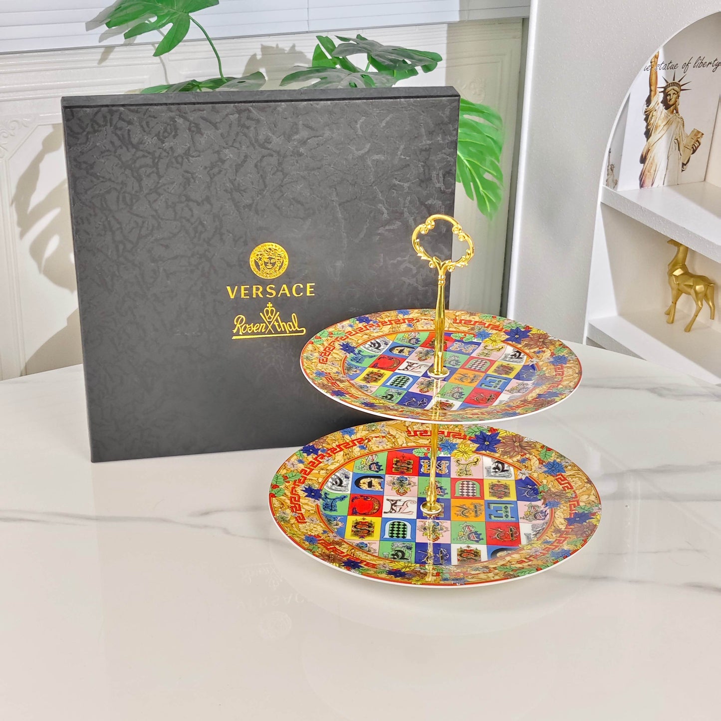 Versace чайно столовый набор
