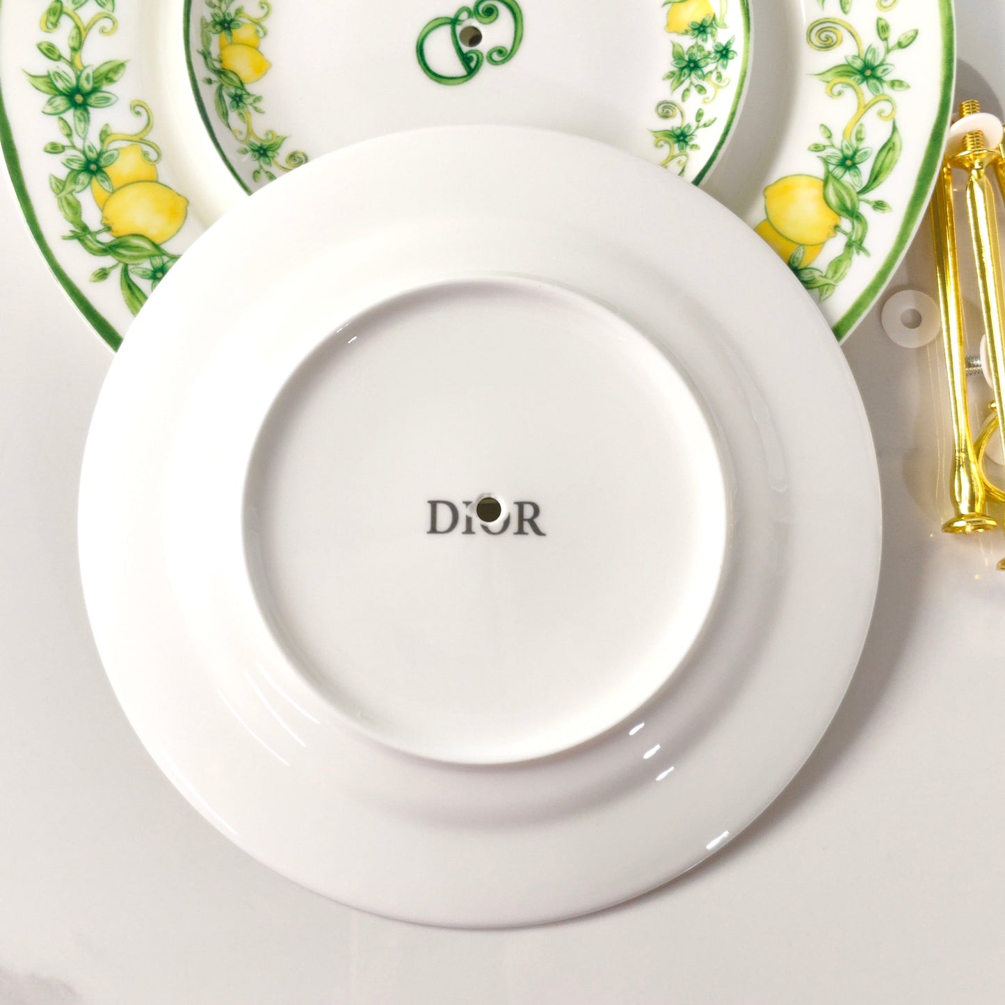 Dior чайно столовый сервиз из фарфора