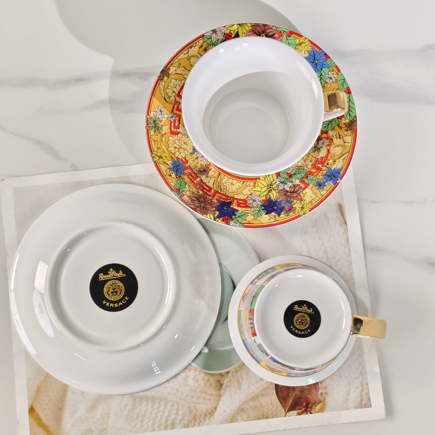 Versace чайно столовый набор