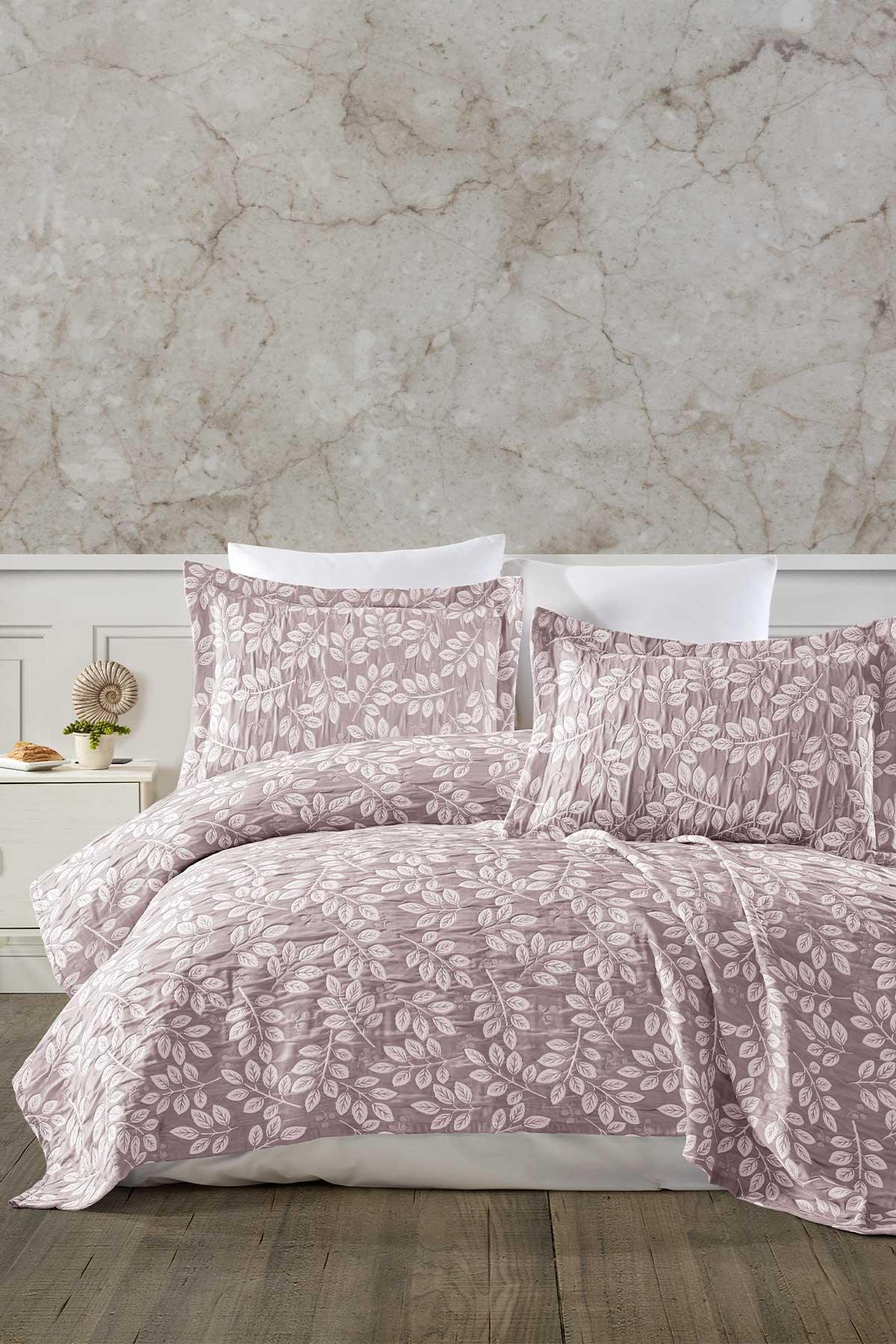 Комплект постельного белья Double Cotton Crinkle Eva Rose Dry