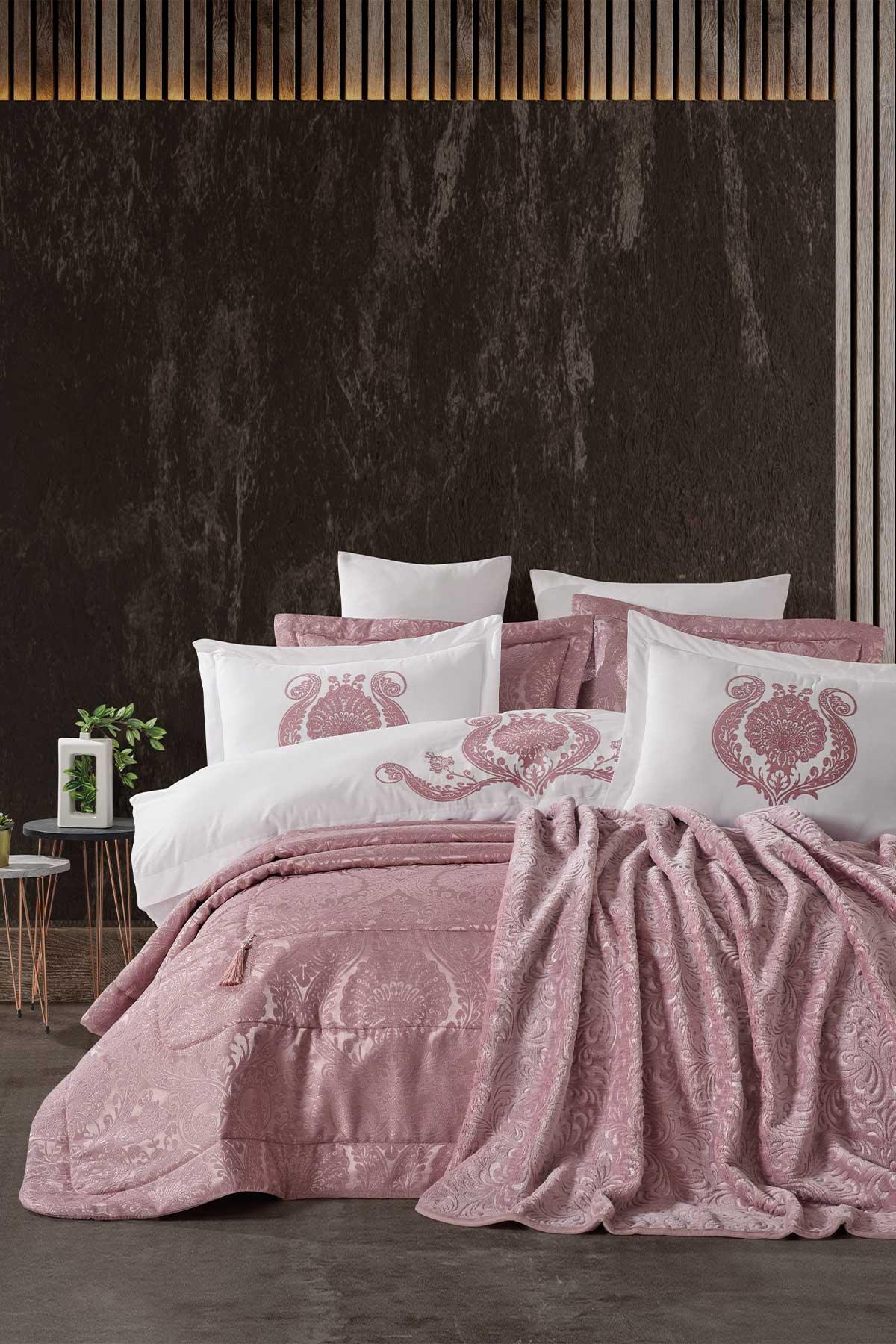 Комплект покрывала с двойным наполнителем Enora Rose Dry