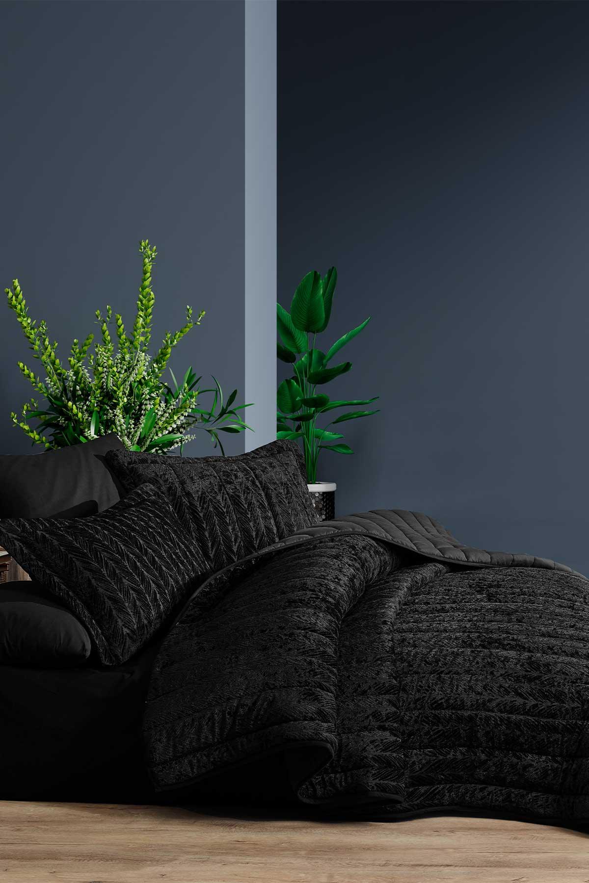 Комплект для сна Comfort нового поколения - 3 предмета Velvet Anthracite (230x220cm)