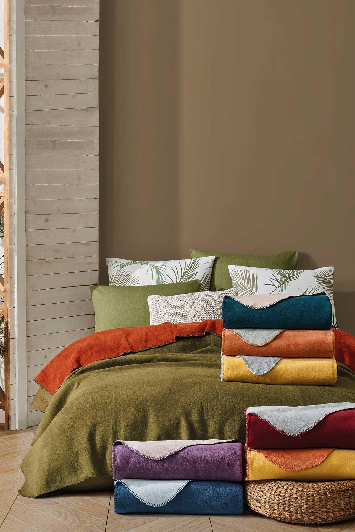 Хлопковое одеяло Elegant Khaki - Double (200x220см)