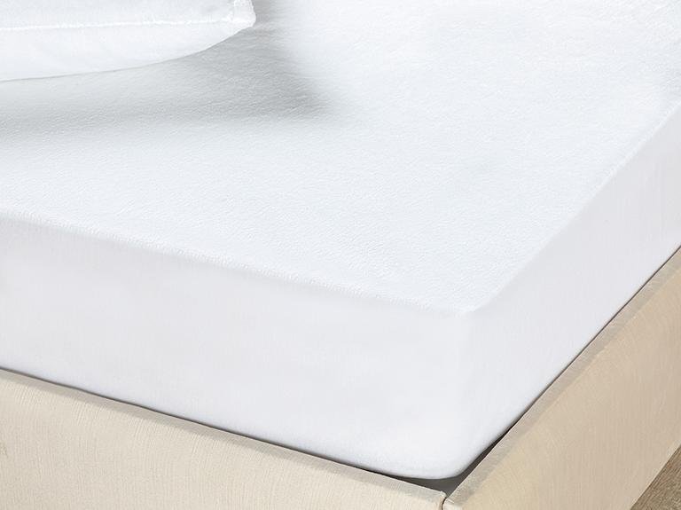 Водонепроницаемый одноместный матрас Pure Wellsoft 120x200 + 30 см, белый