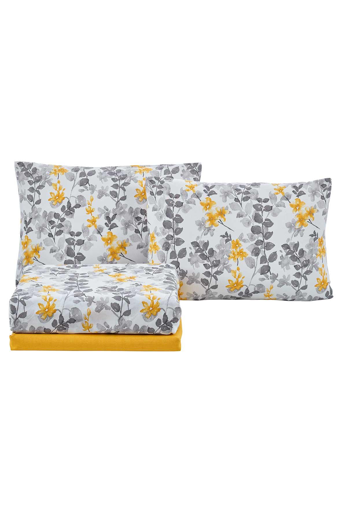Набор пододеяльников Ranfors Single 3 Piece Flores Yellow