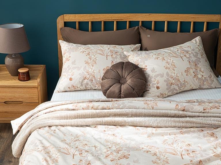 Pure Magnolia Легко гладить Один пододеяльник 160x220 см Терракотовый