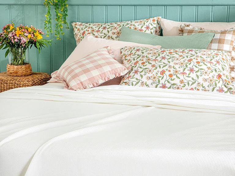 Elegancy Scalloped Single Pike 150x220 см, белый