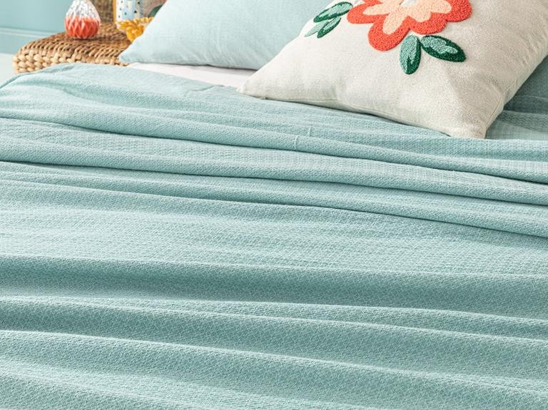 Набор Genesis Soft Touch Single Pique 150x220 см бирюзовый