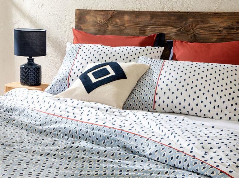 Комплект пододеяльников Coastal Bliss Cotton Super King 260 x 220 см Синий