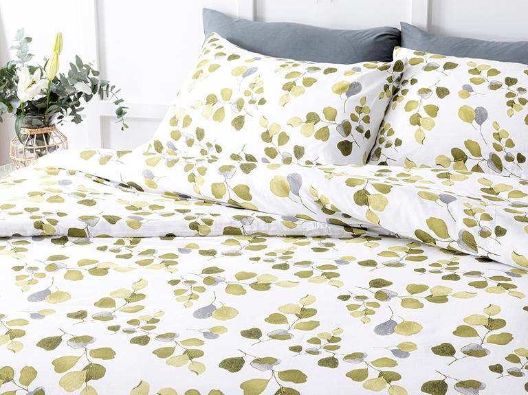 Summer Ivy Crepe Single пододеяльник 160x220 см зеленый