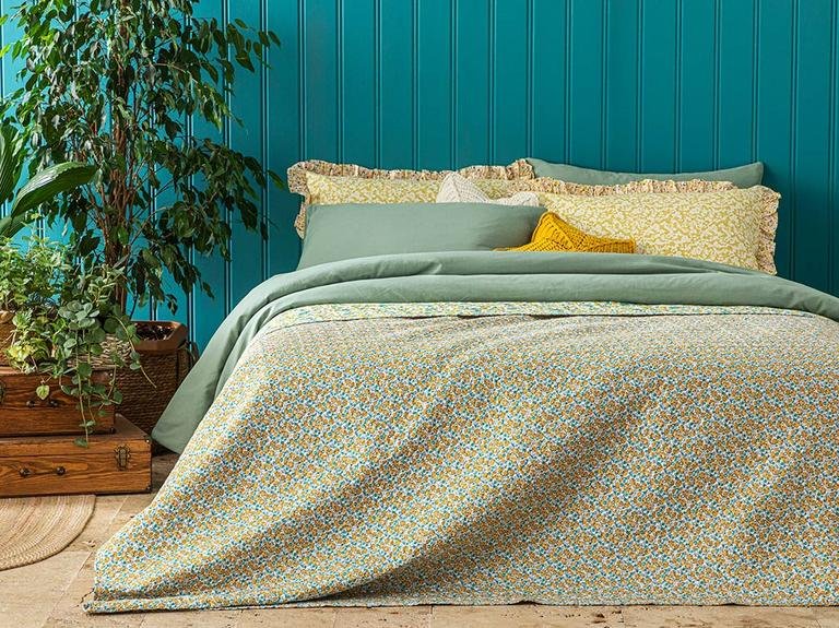 Универсальная обложка Classic Pretty King Size 240x220 см, желтая