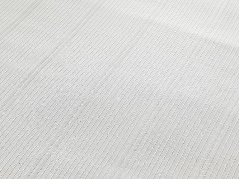 Lystra Striped Cotton Satin Double пододеяльник 200X220 см цвета слоновой кости