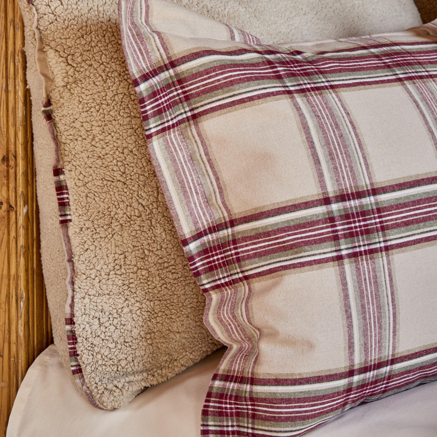 Karaca Home Woodland Beige Single Cosy Comfort Set