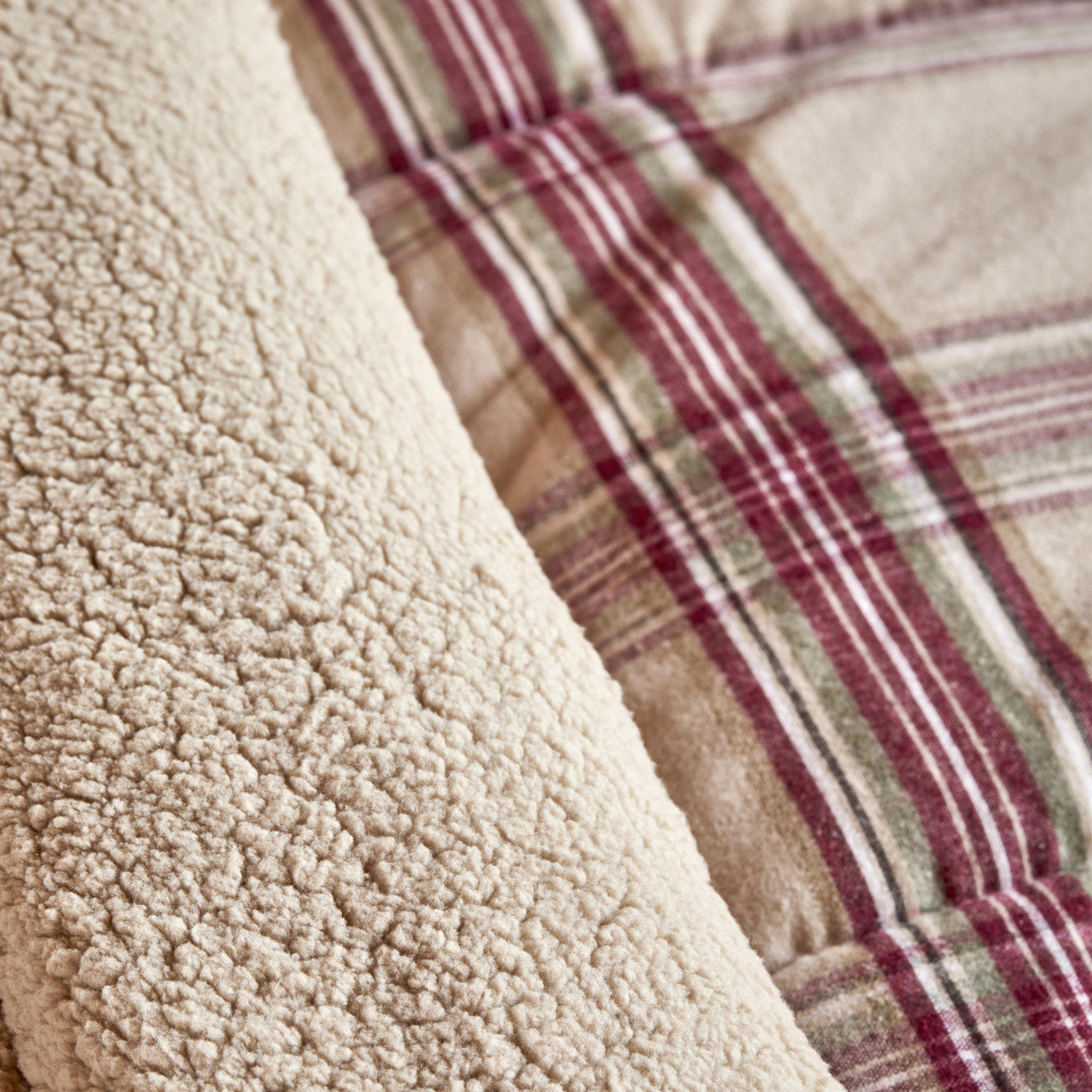 Karaca Home Woodland Beige Single Cosy Comfort Set
