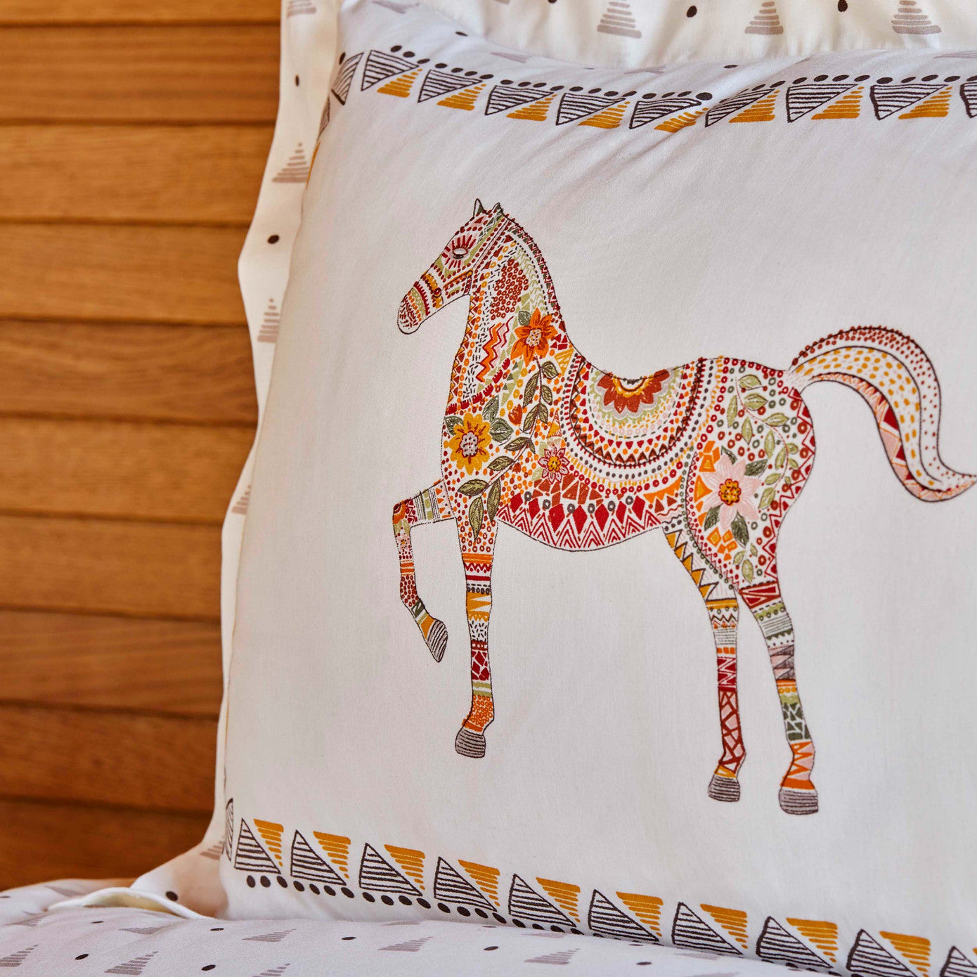 Комплект пододеяльников Karaca Home Halig из 100% хлопка с двойным пике