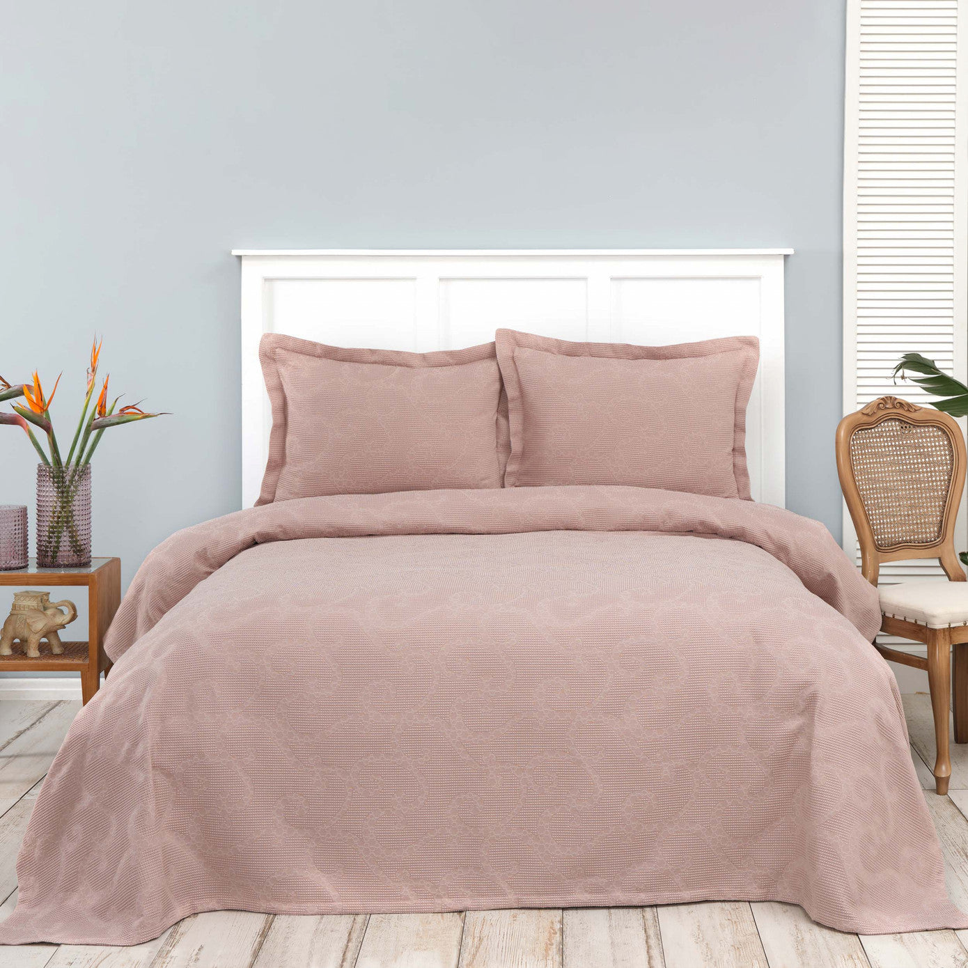 Набор двойных вафельных крышек Karaca Home Marion Powder