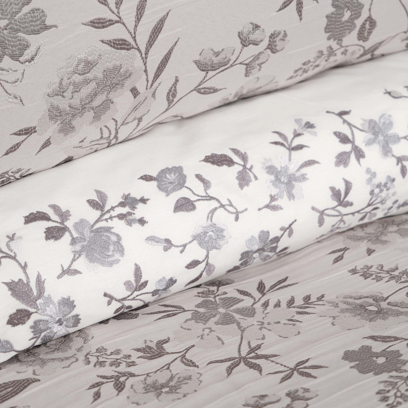 Karaca Home Flora Grey Набор для приданого из 8 предметов