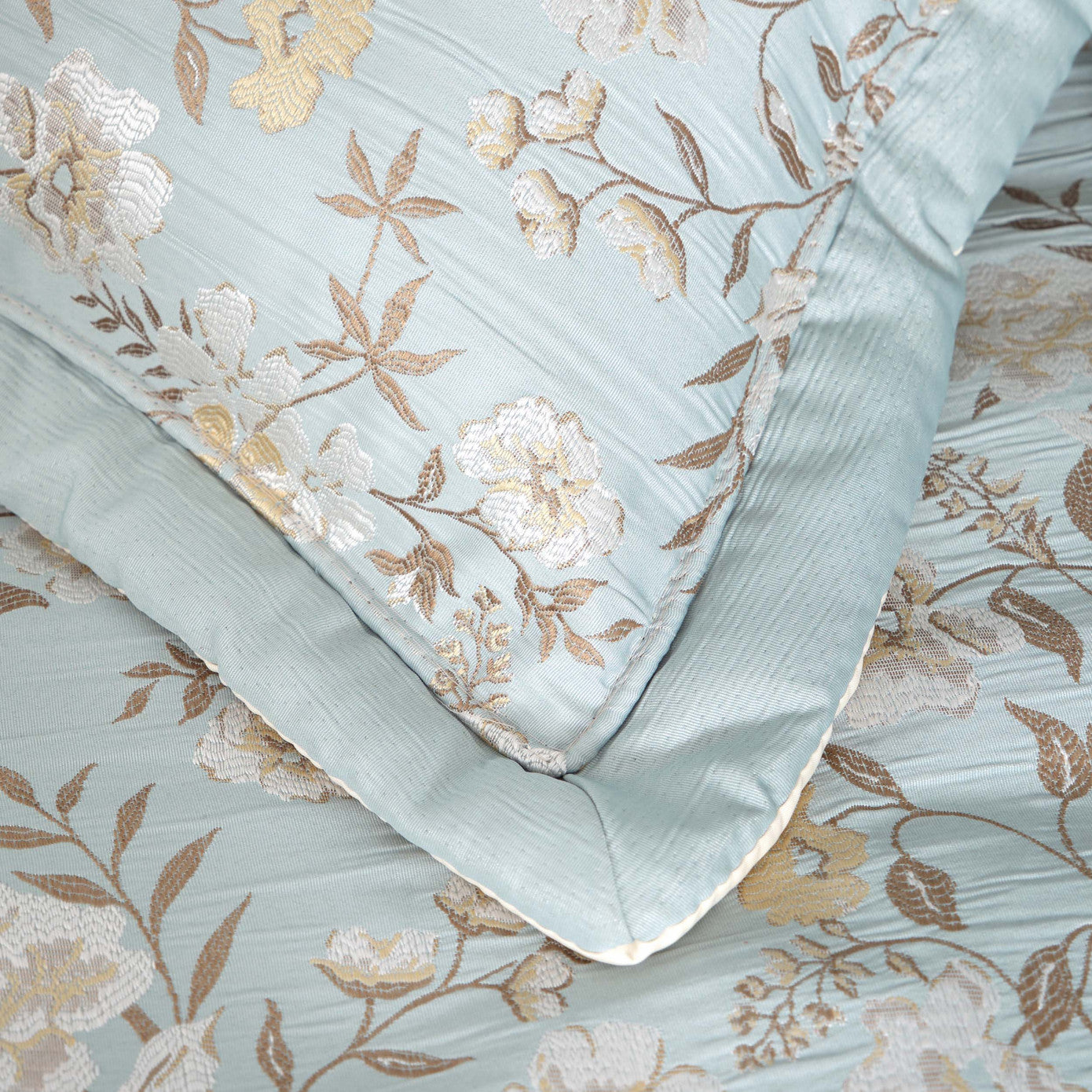 Karaca Home Flora Blue Набор для приданого из 8 предметов