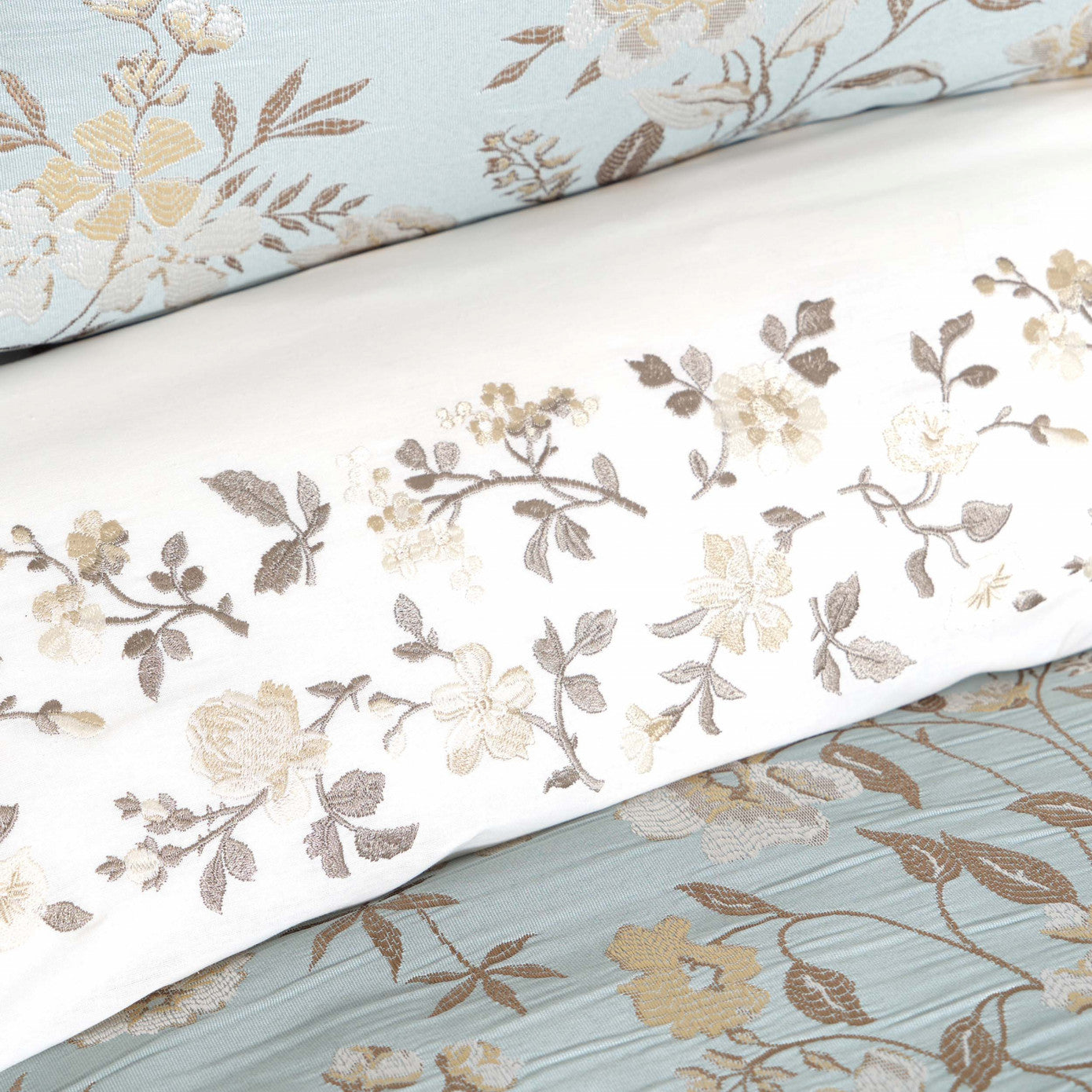 Karaca Home Flora Blue Набор для приданого из 8 предметов