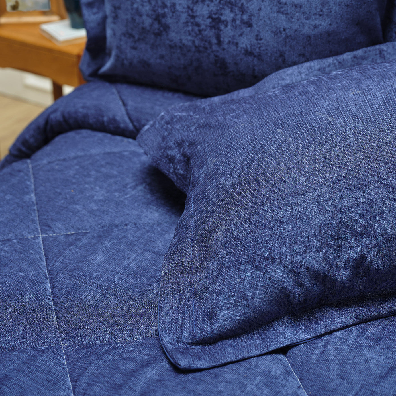 Karaca Home Sheen Blue Private Double Comfort Set