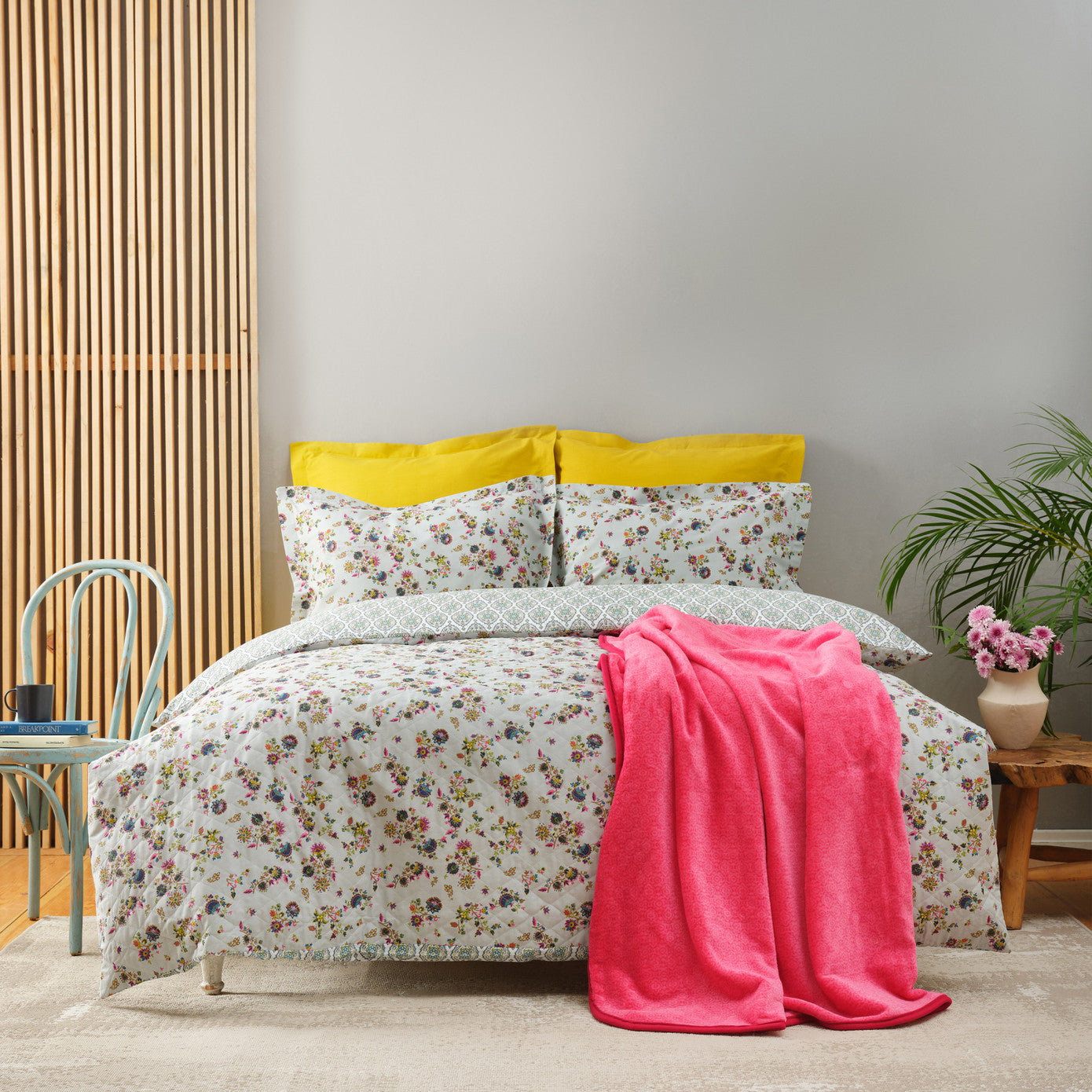 Karaca Home Narlo Indigo Двойной зимний комплект
