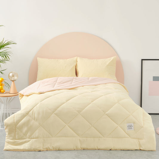 Двухместный спальный комплект Karaca Home Smart Comfort Lemon