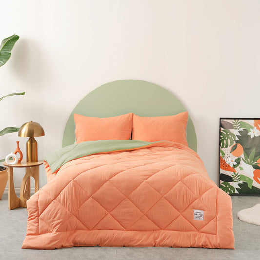 Karaca Home Smart Comfort Оранжевый двуспальный спальный комплект