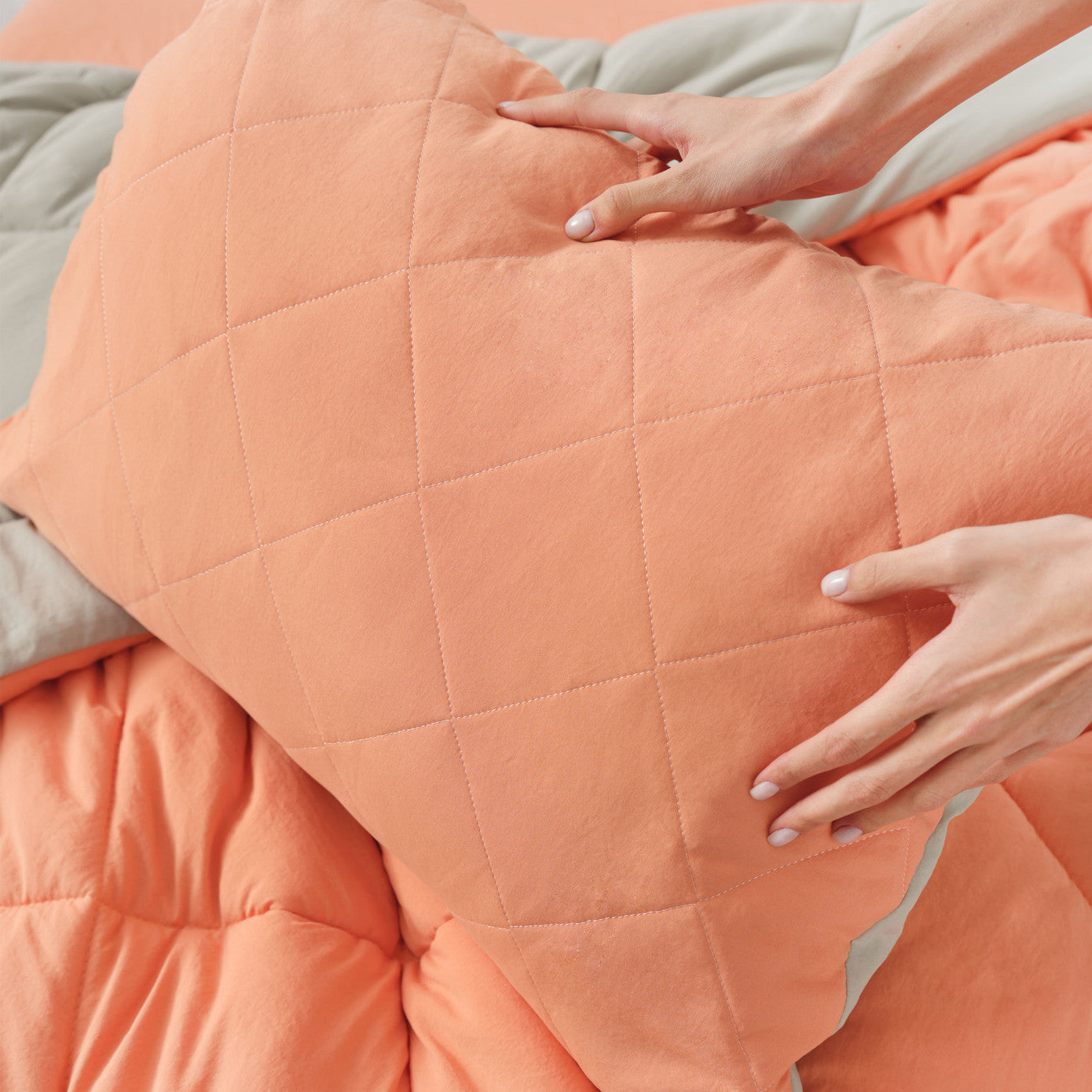 Karaca Home Smart Comfort Оранжевый двуспальный спальный комплект