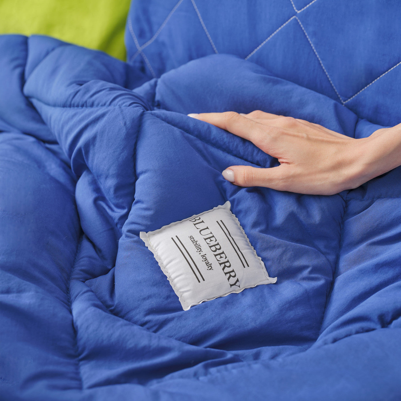Двухместный спальный комплект Karaca Home Smart Comfort Blueberry