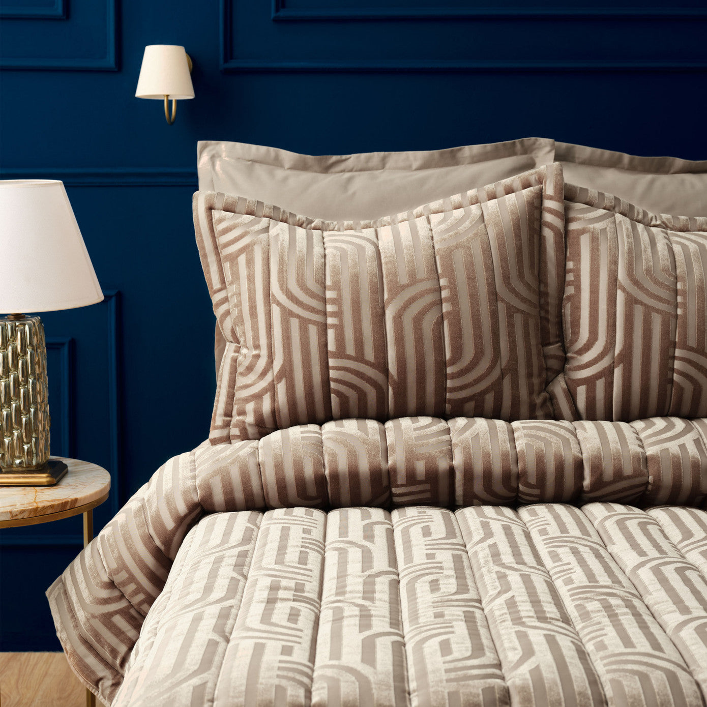 Karaca Home Alba Deco Gold 6 шт. Частный двухместный комфортный набор