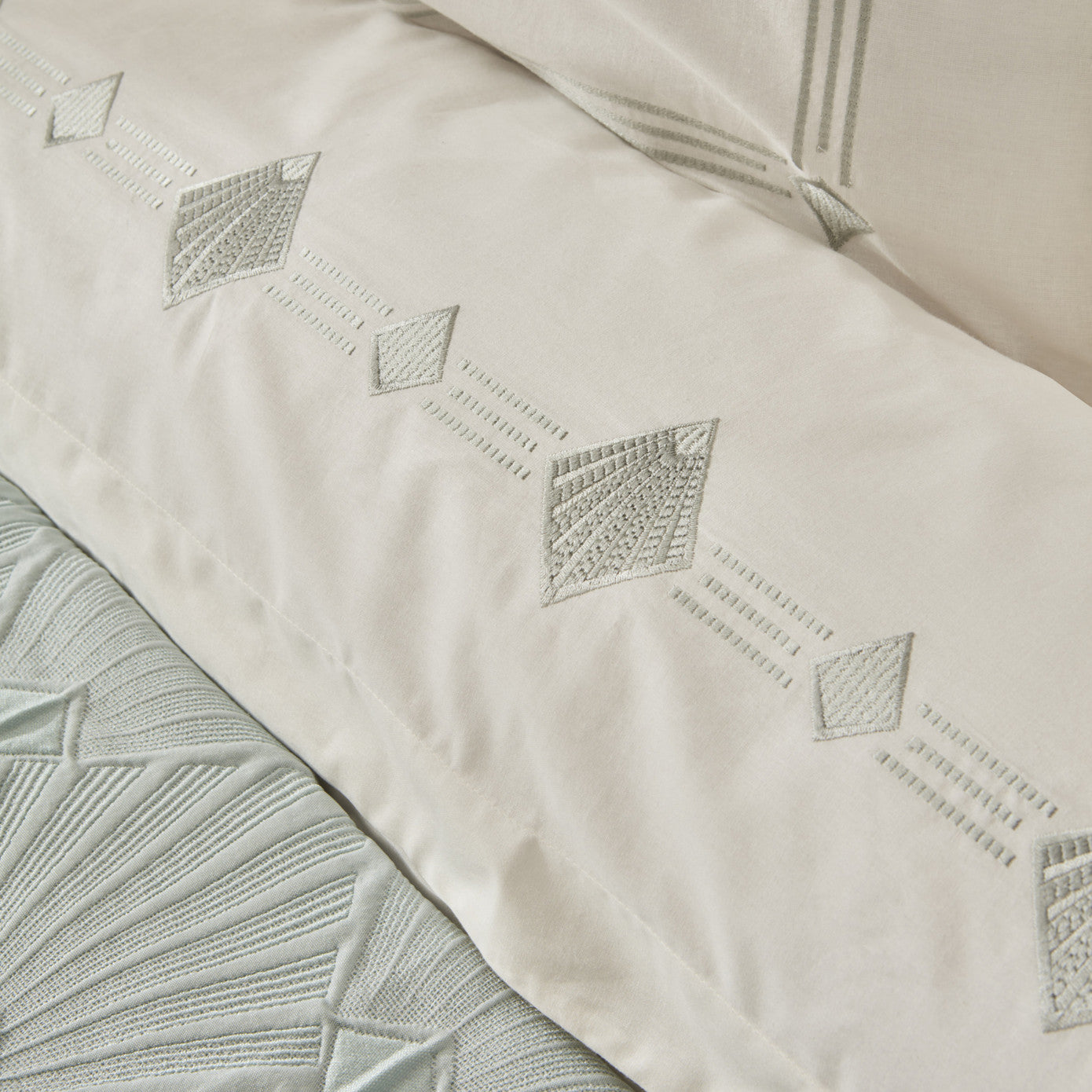 Karaca Home Diamond Double Duet Set Синий