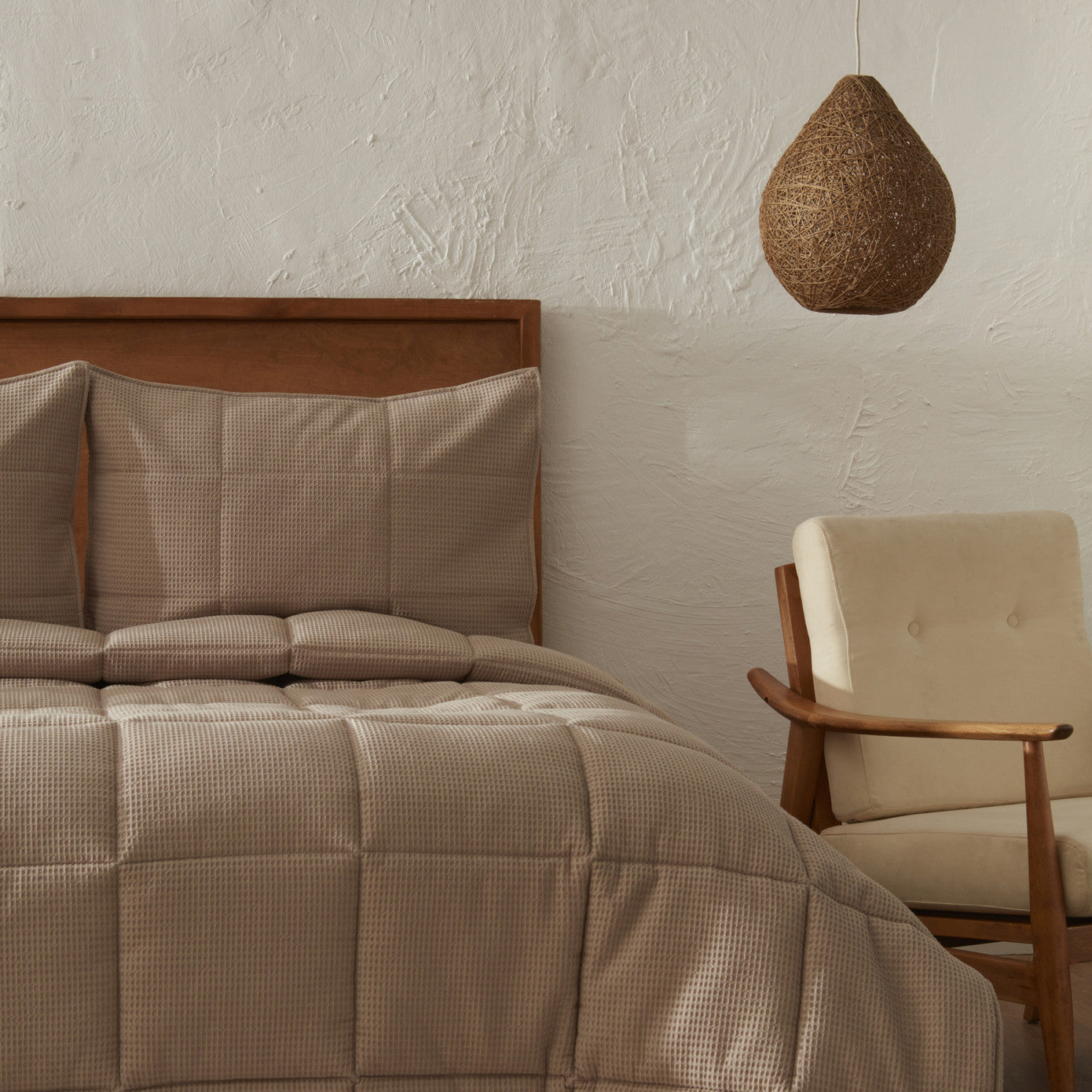 Karaca Home Muse Single Spring Comfort Set Stone