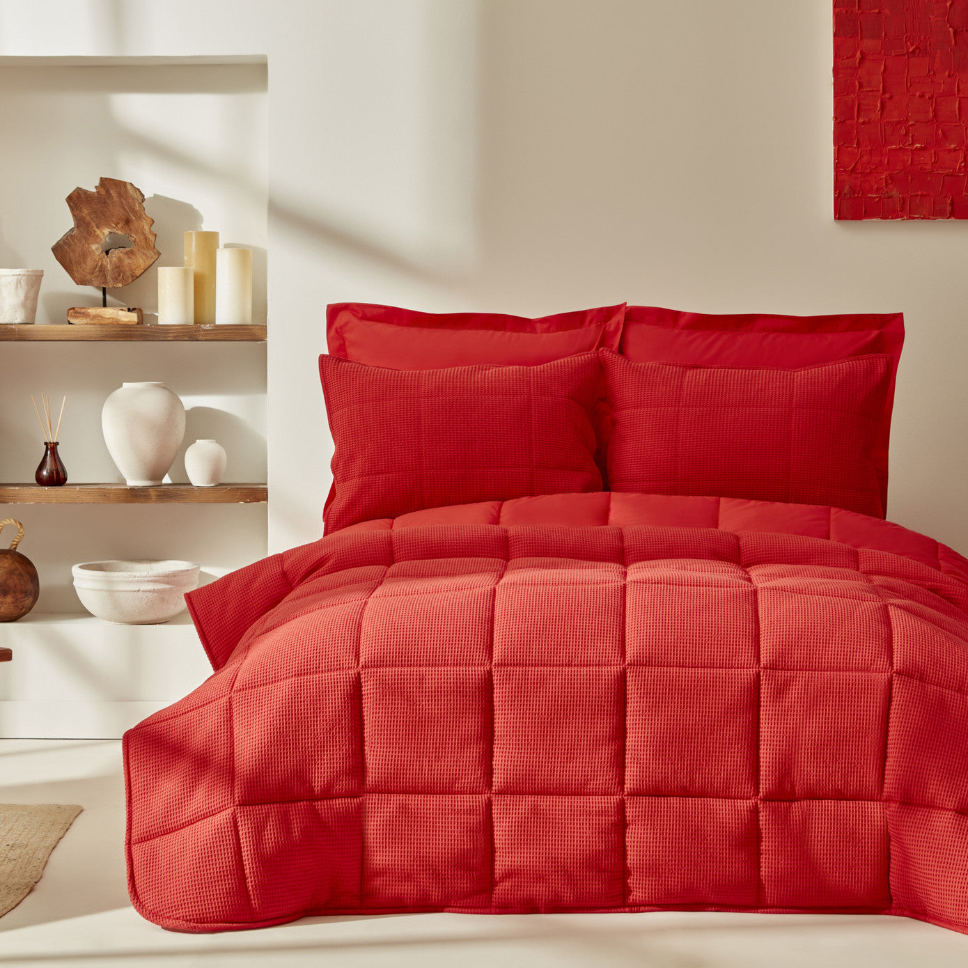 Karaca Home Coral Single Spring Comfort Coral