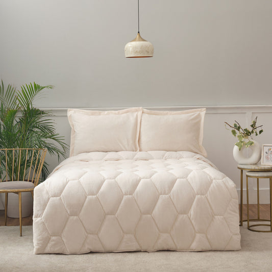Sarah Anderson Aron Cream Double Welsoft Sleeping Set