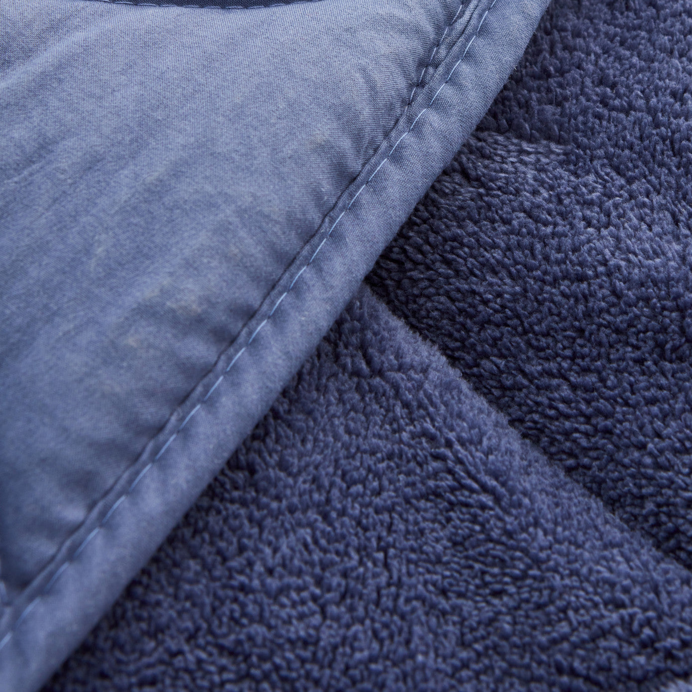 Sarah Anderson Cornelia Sherpa Single Comfort Set Indigo