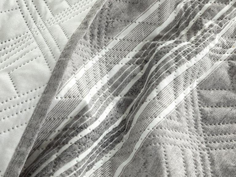 Многоцелевое покрывало Rare Stripes King Size 240x220 см, бежевое