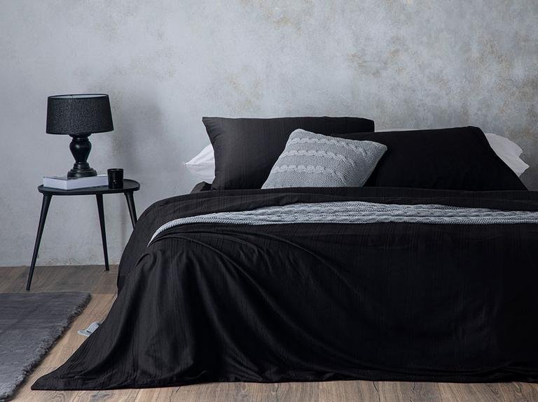 Комплект пододеяльников Aurora Silky Touch Emperor 290X260 см, черный