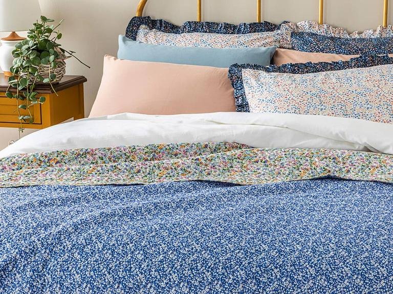 Универсальная обложка Deep Joy Double 200x220 см, синяя