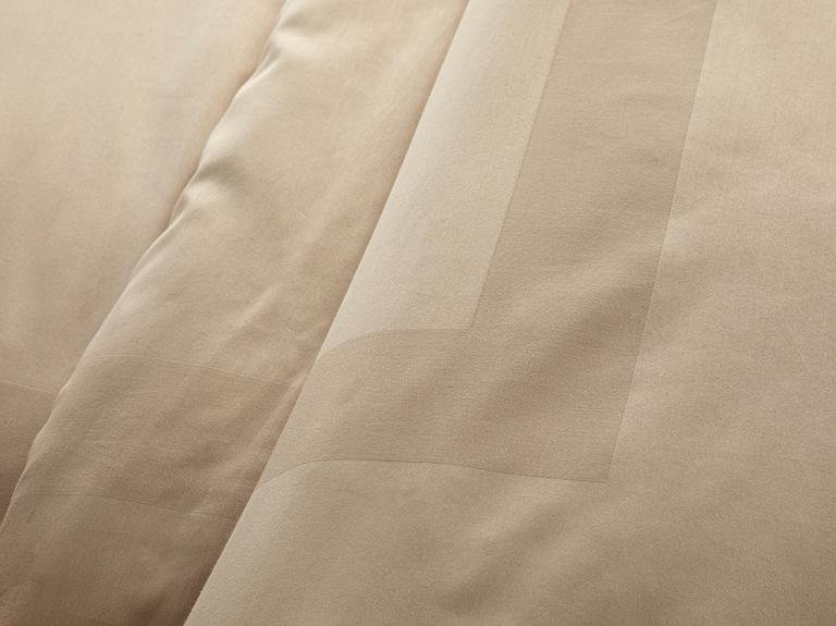 Vivian Framed Cotton Satin Super King Size 4 Набор наволочек для подушки 260X220 см, золото